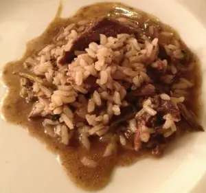 arroz de pombo bravo