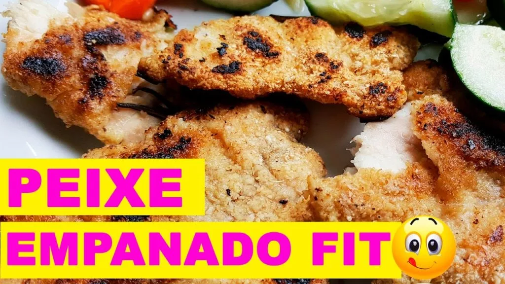 Peixe Empanado Fit na Air Fryer - Aprenda como fazer Filé de Peixe de Forma Saudável