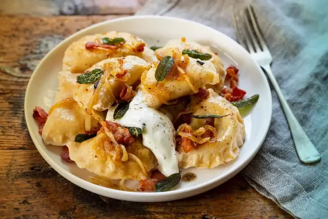 Pierogi de Ricota Fácil de fazer