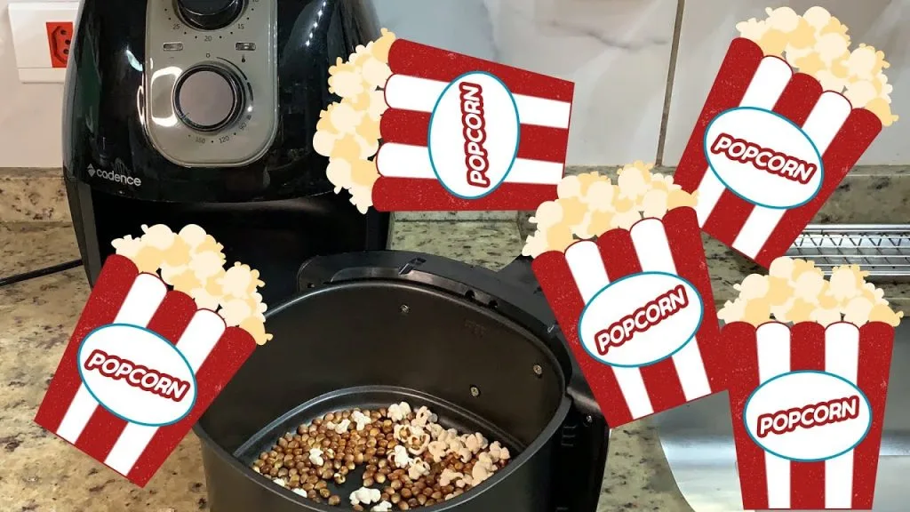 Receita de Pipoca na Air Fryer