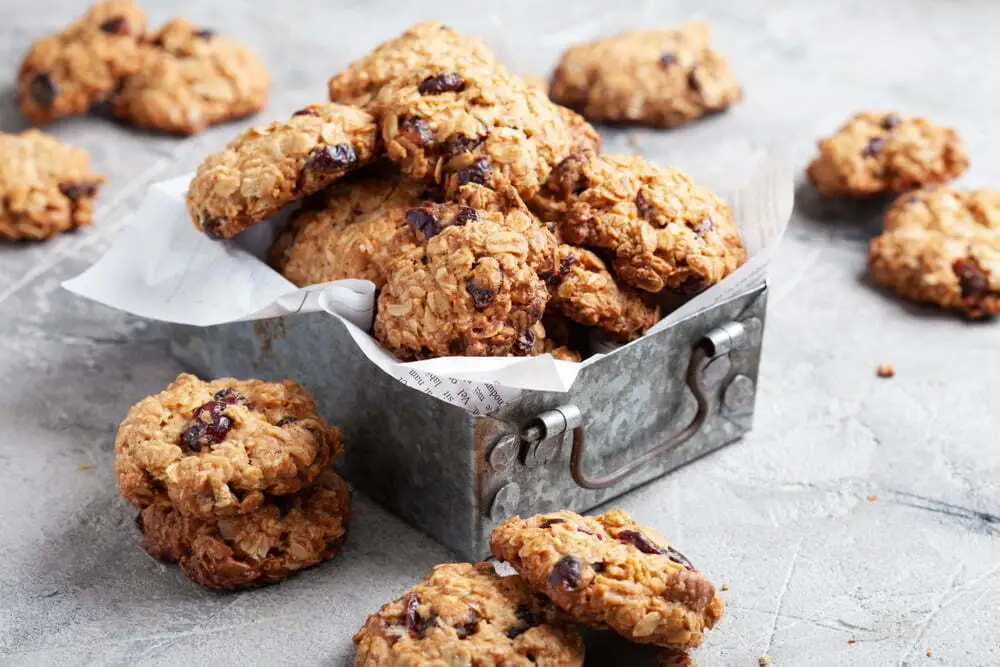 Cookies de granola na Air Fryer: