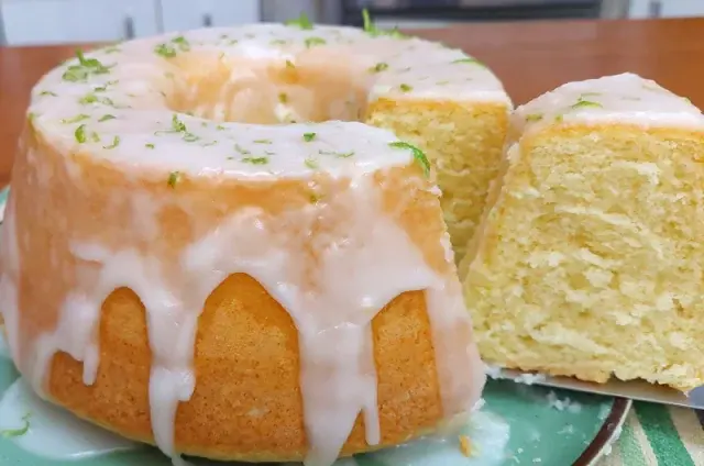 Bolo de Limão Macio e Saboroso