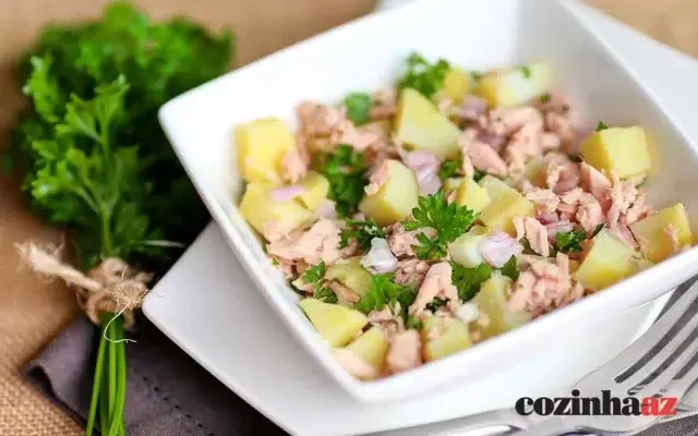 Salada de Batata com Atum