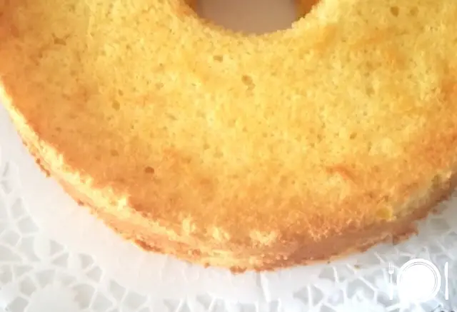 Bolo Chiffon de Cenoura