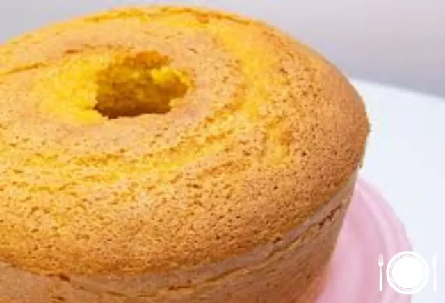 Bolo de Cenoura com Maizena