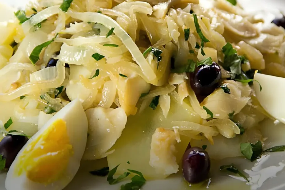 Como fazer bacalhau à Gomes de Sá no Tacho