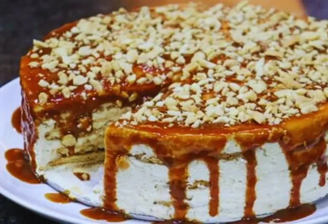 Bolo de Bolacha com Café e Caramelo: Uma Delícia Tradicional que Encanta Paladares