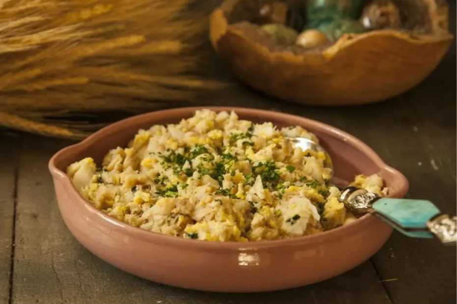 migas de bacalhau