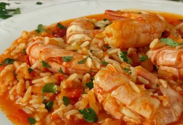 Arroz de Gambas