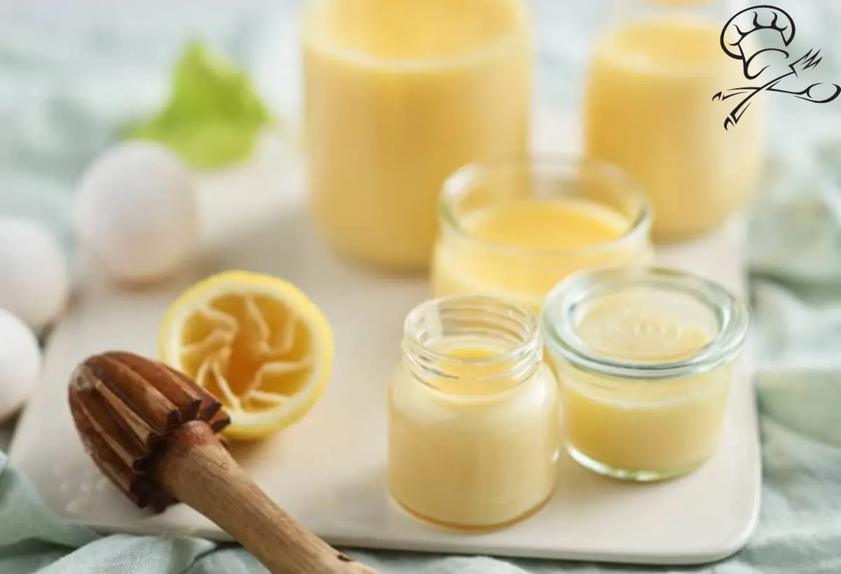 cinco de potes com lemon curd