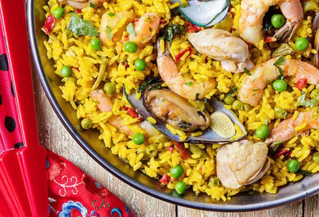 Arroz à Valenciana com Frango