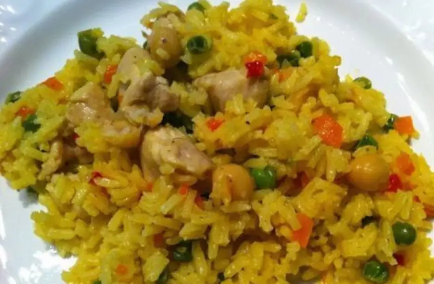 Arroz à Valenciana com Frango