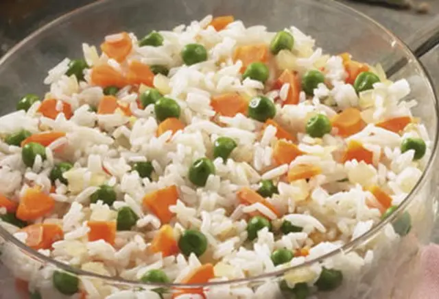 Arroz de Ervilhas com Cenoura