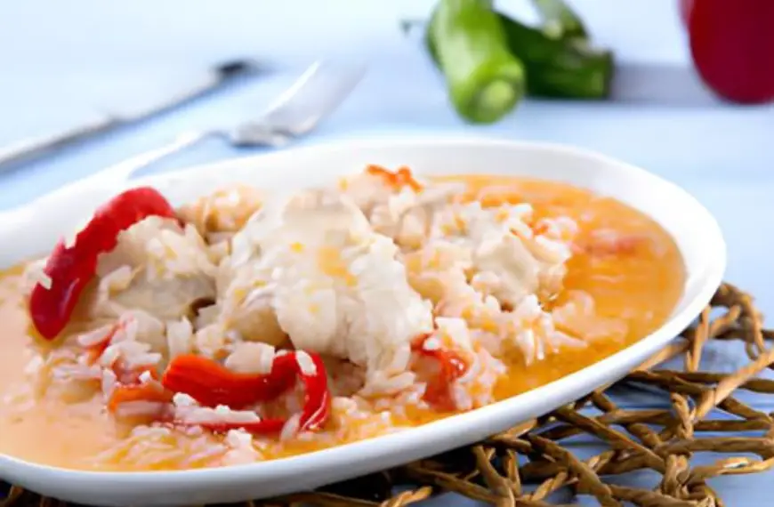 Arroz de Línguas de Bacalhau