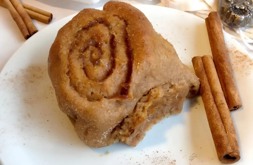 Cinnamon Roll Saudável 0% Açúcar Adicionado