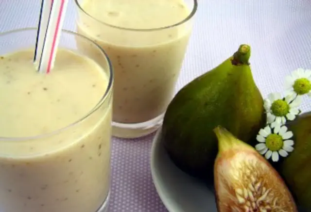 Smoothie de Figo com Banana