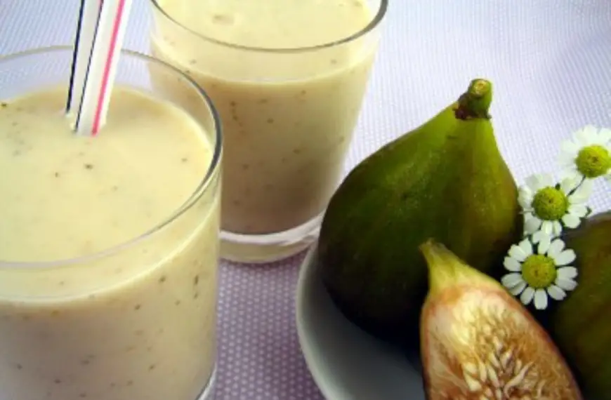 Smoothie de Figo com Banana